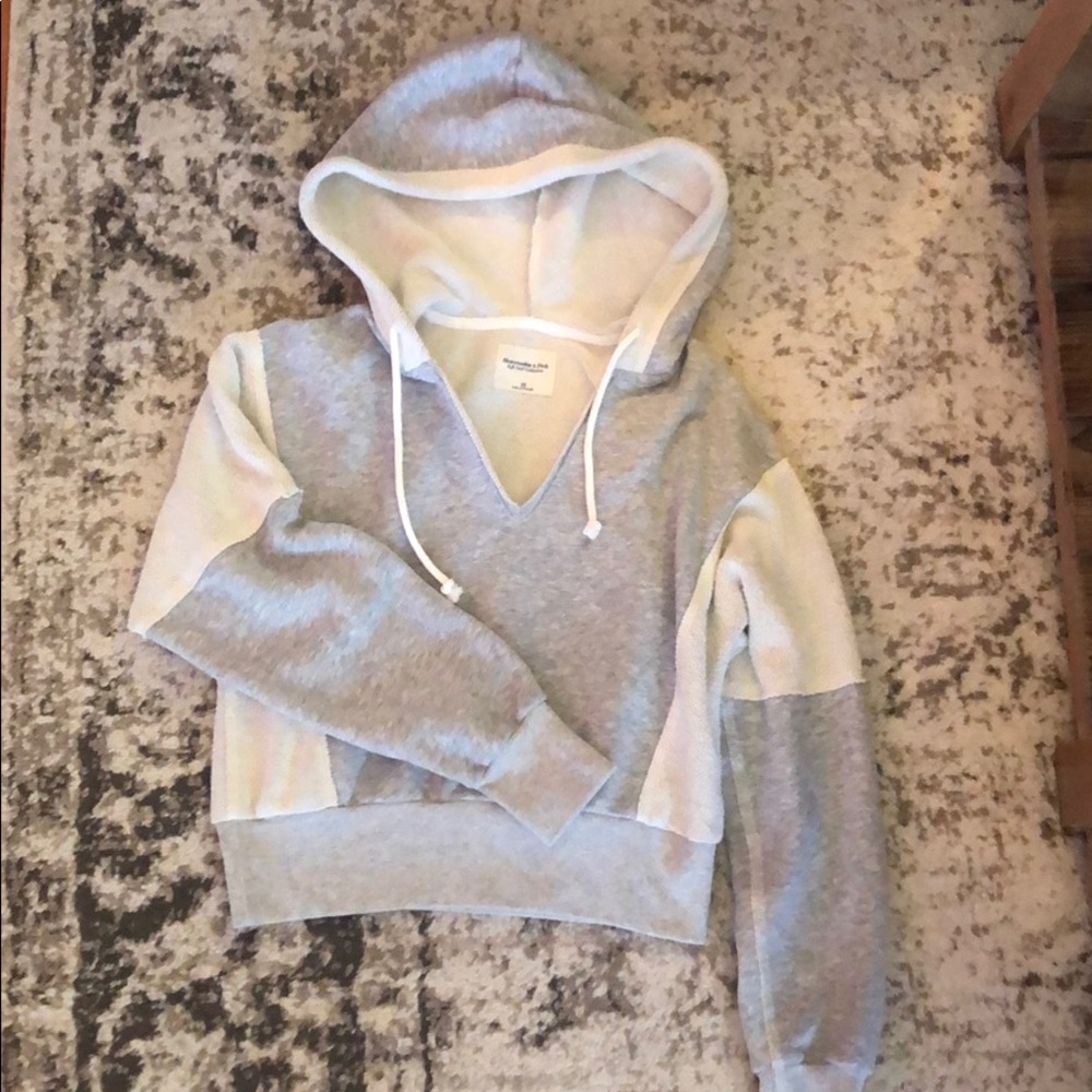 A&F Crop Hoodie
